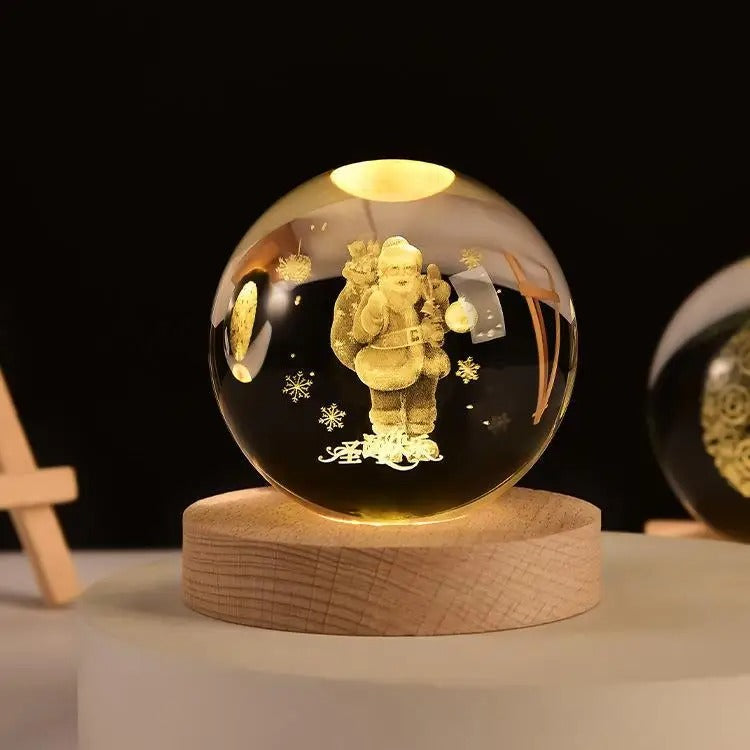 LED Galaxy Crystal Ball Lamp